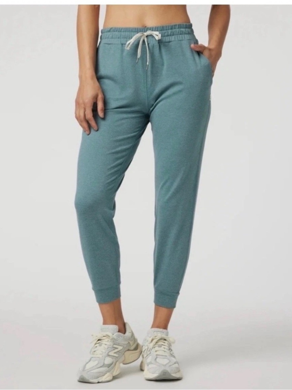 VUORI Performance DreamKnit Jogger Heathered Teal XXL